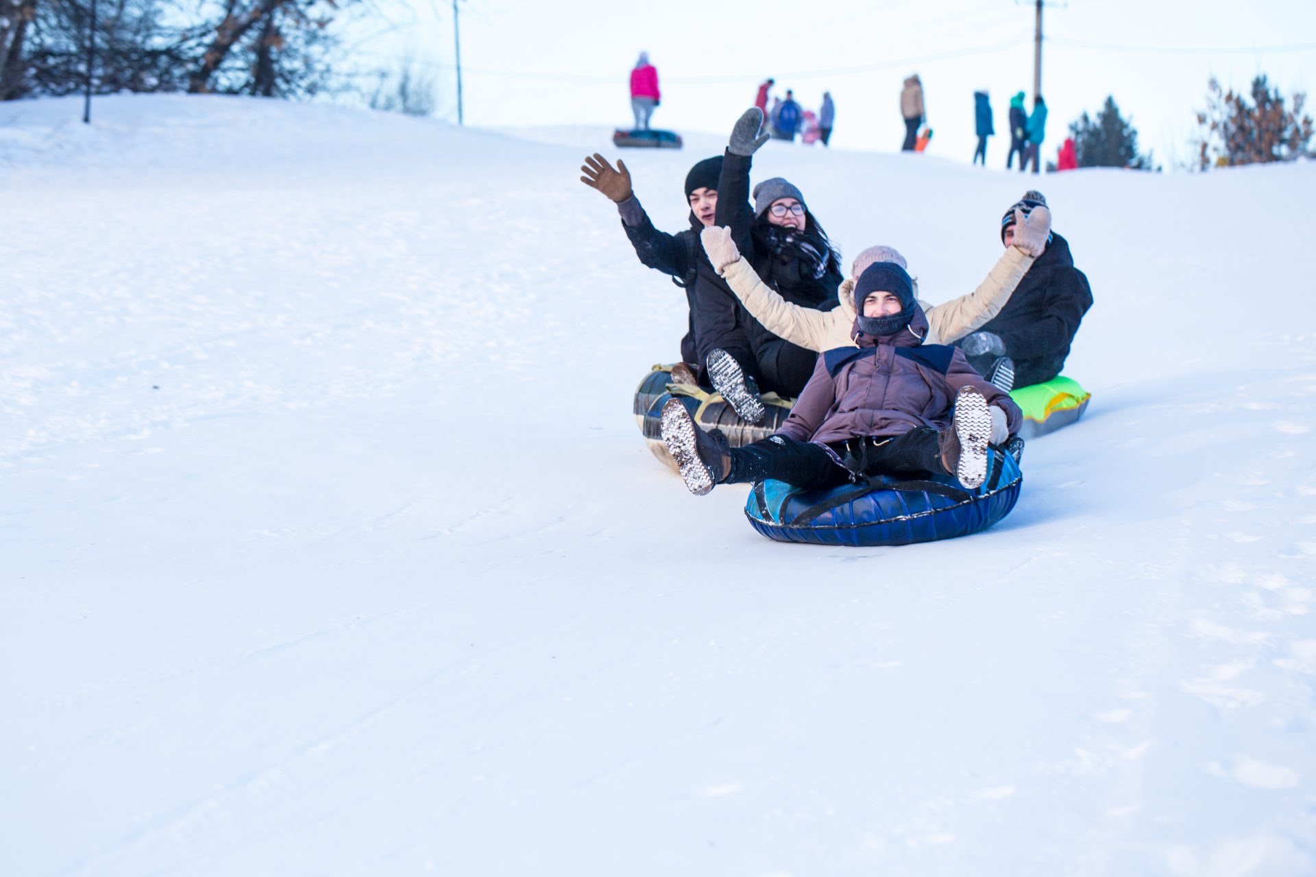 Snow Tubing Near Minneapolis Family Fun in the Snow